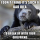 Image for article titled Man's Girlfriend Can't Stop Quoting Memes Even During Sex and Funerals